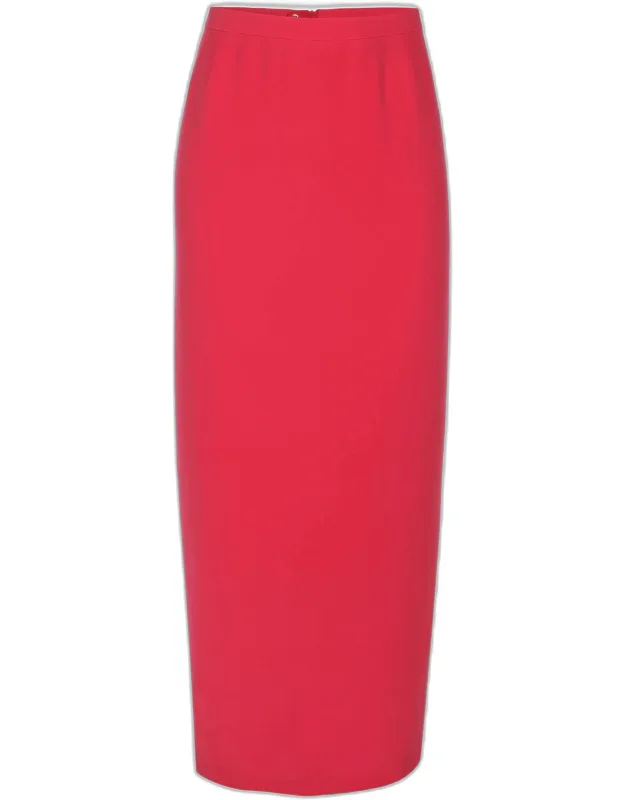 Crepe Maxi Skirt