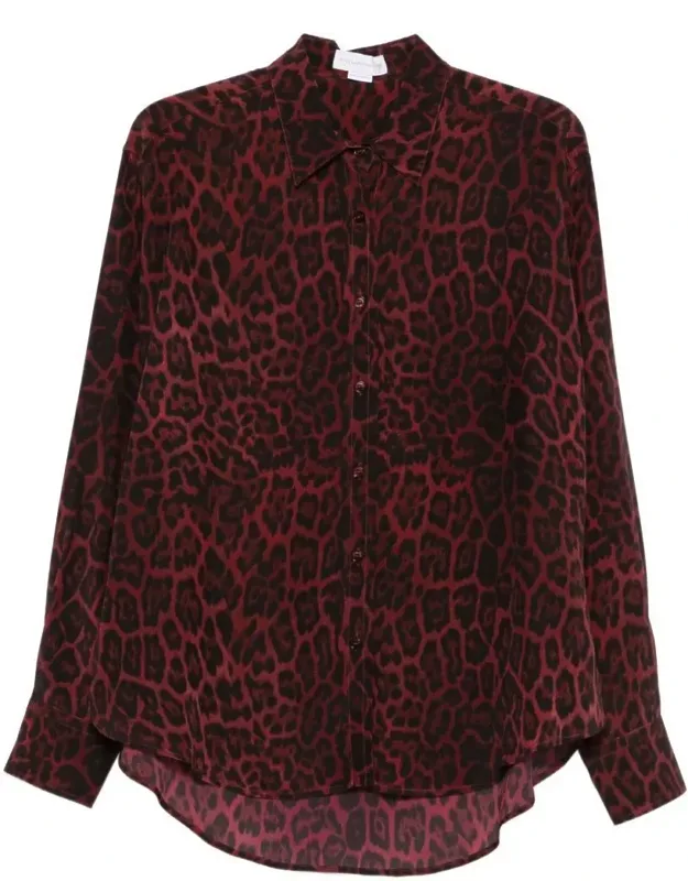 Print Silk Shirt