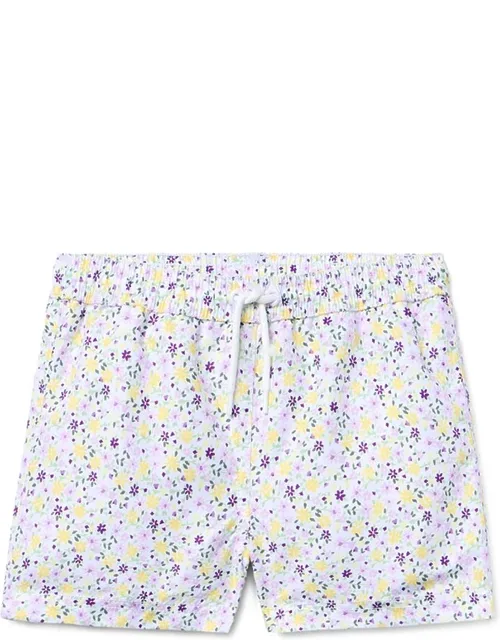 Recycled Ditsy Floral Swim Trunks