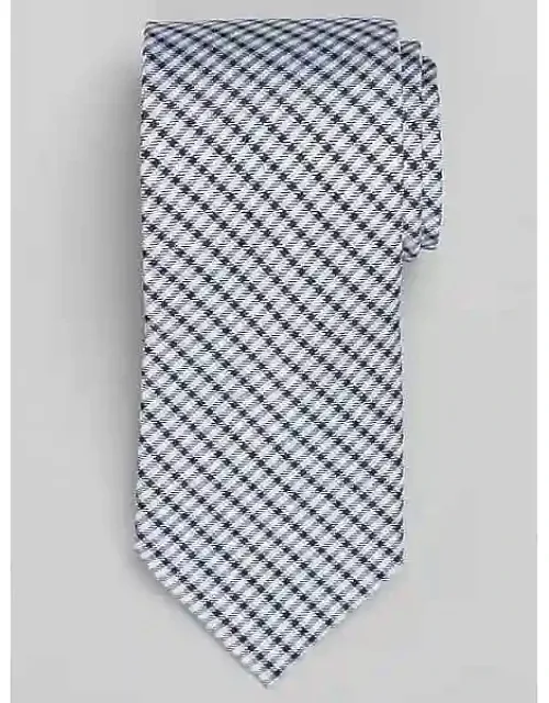 Narrow Plaid Tie