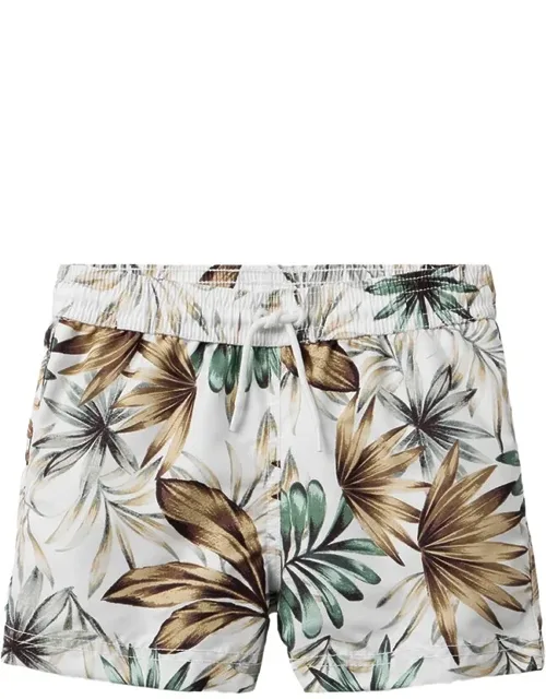 Recycled Leaf Swim Trunks