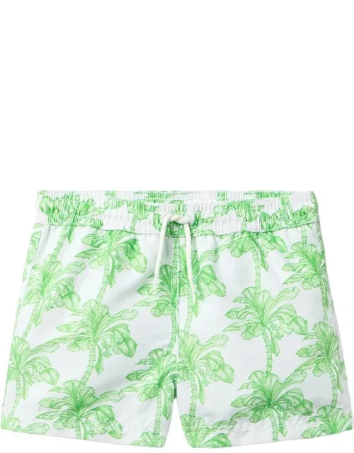 Recycled Palm Tree Swim Trunks