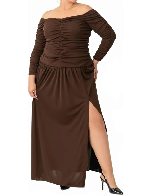 Marla Off-shoulder Maxi Dress