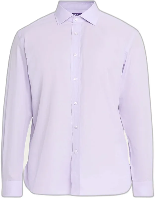 Cotton Micro-houndstooth Classic Fit Sport Shirt