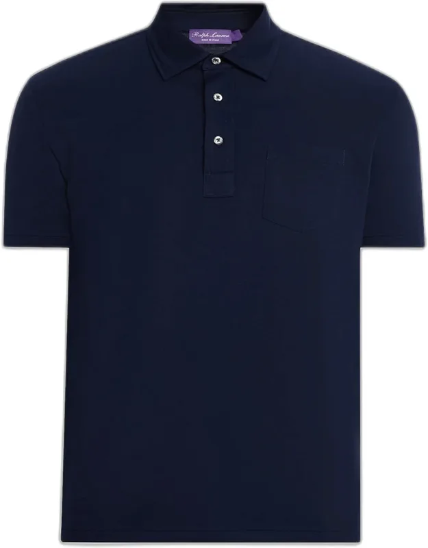 Cotton And Cashmere Polo Shirt