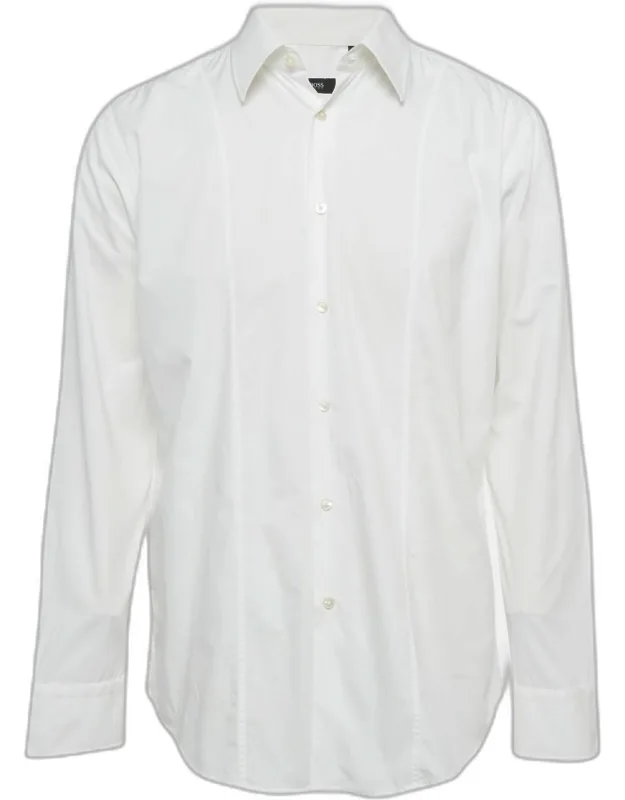 Boss By Hugo Boss Slim Fit Shirt, Immaculately Tailored, Fine Cotton