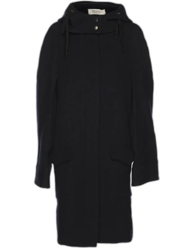Wool Blend Trench Coat