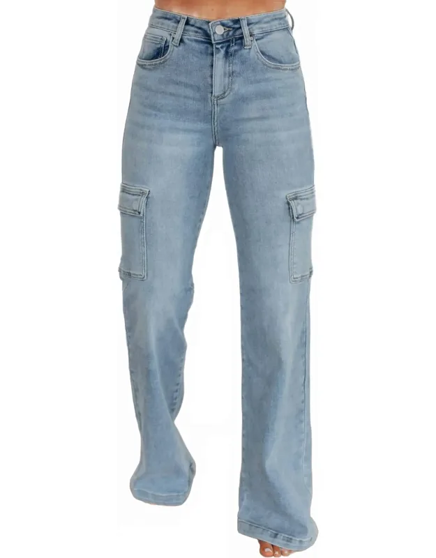 Cargo Straight Fit Jeans