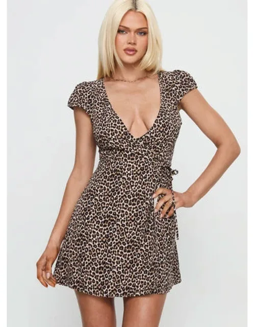 Cataleya V Neck Mini Dress