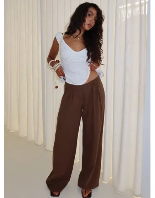 Vianca Low Rise Linen Pants