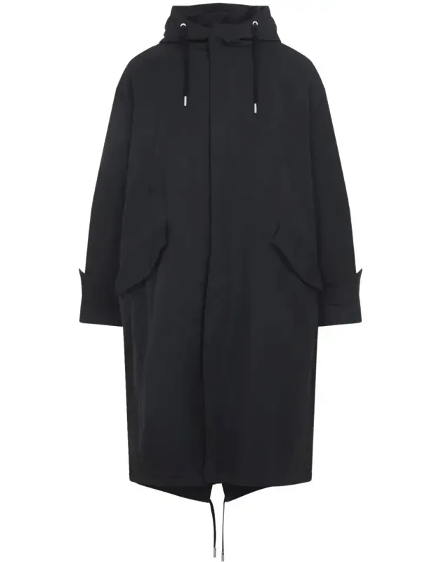Ami Jacket Padded Parka With Tonal Hood