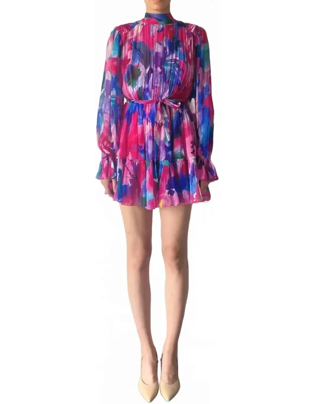 Vesa Dress With Tie Up Belt