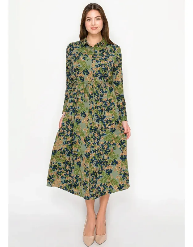 Floral Midi Dress