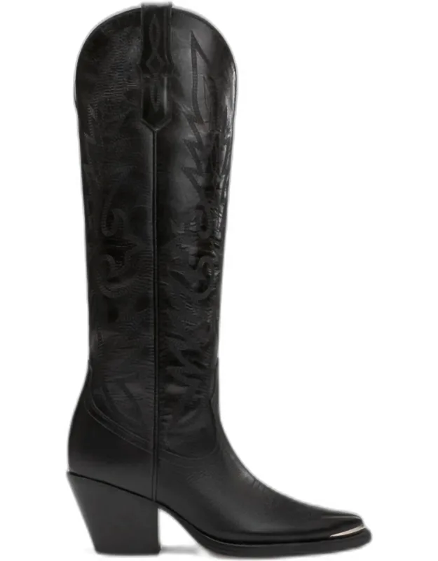 Gilia Western Fashion Leather Boots