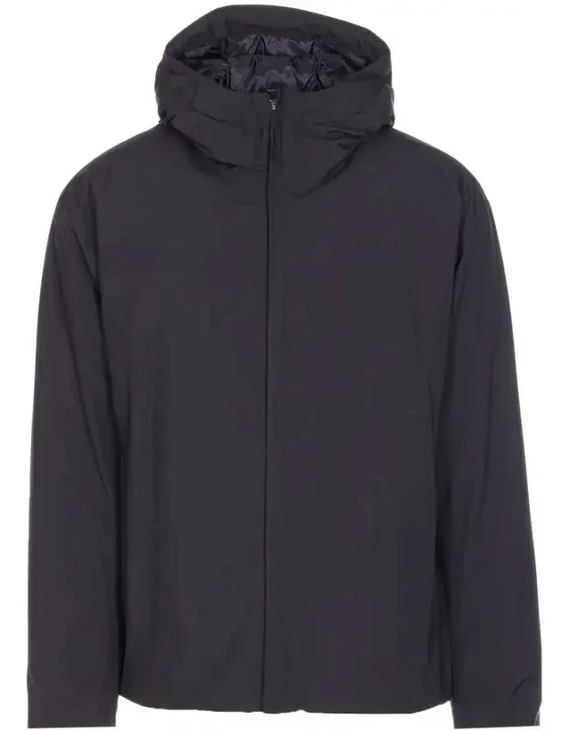 Herno Coat With Zip Closure And Padded