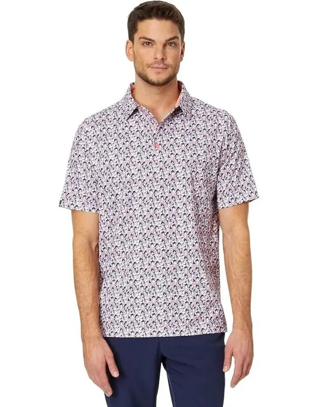 Trademark Polo Abstract Short Sleeve Golf Shirt