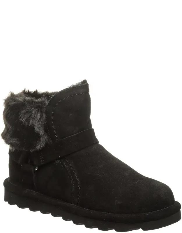 Faux Fur Collar Winter Boots