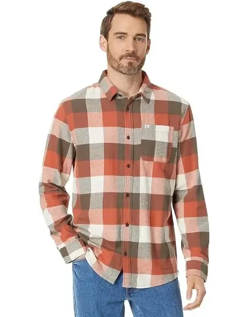 Motherfly Shirt Flannel Long Sleeve Button-up
