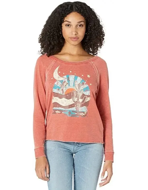 Graphic Print Pullover T-shirt