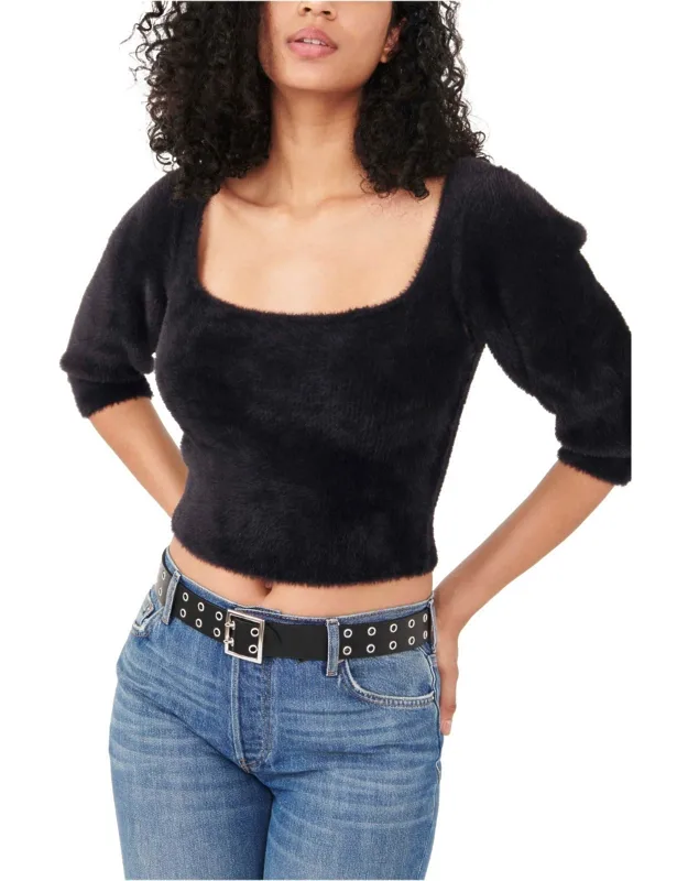 Sweater Classic Square Neck Pullover