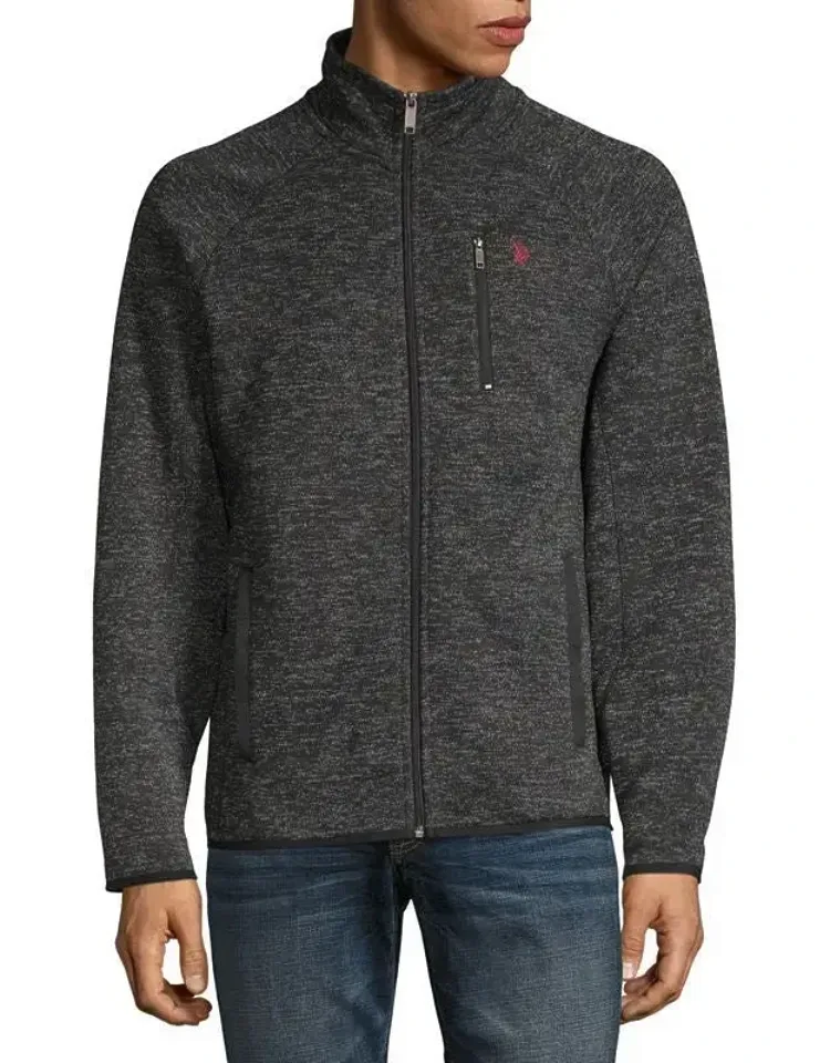 Jacket Full Zip Fleece Long Sleeve With Pockets