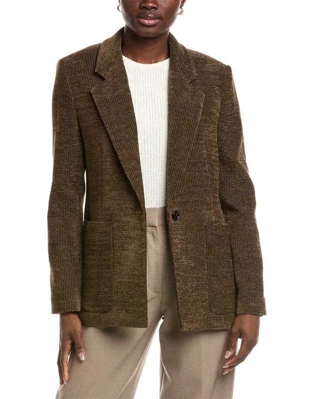Wool-blend Blazer