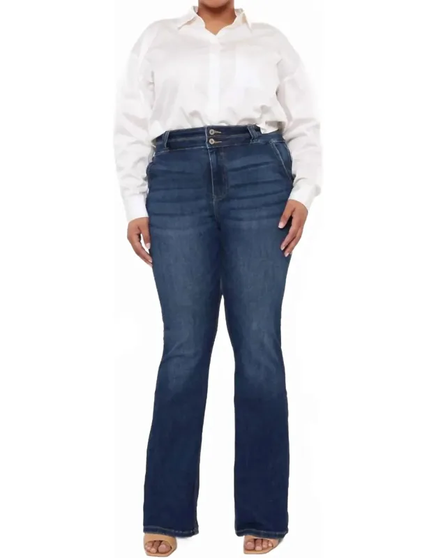 High Rise Bootcut Jeans