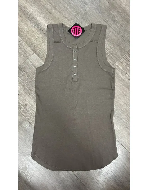 Henley Crew Tank