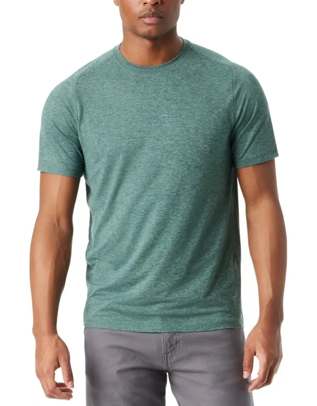 T-shirt Stretch Quick-dry Crew Neck Pullover
