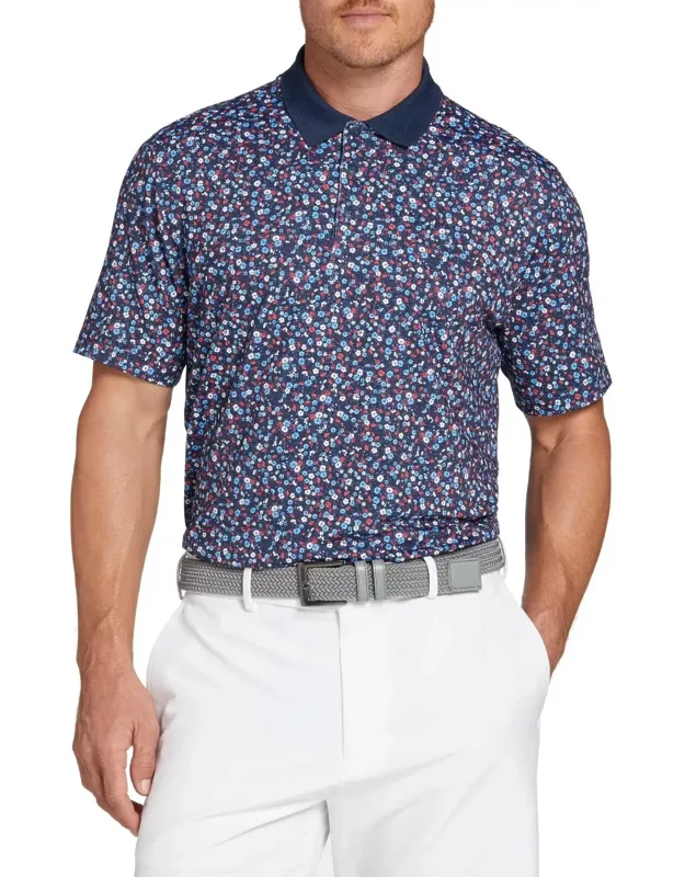 Polo Floral Stretch Short Sleeve Golf Shirt