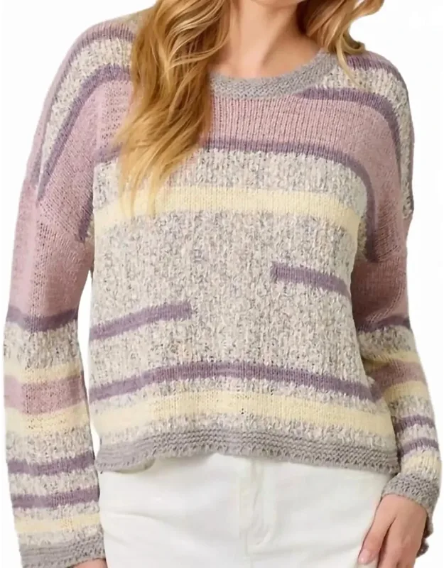 Multicolor Stripe Sweater