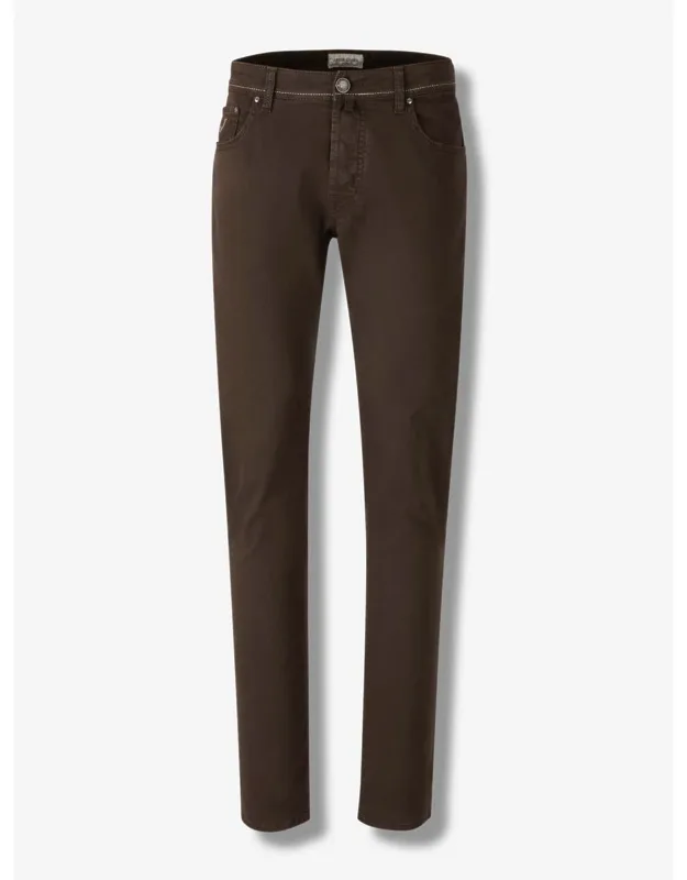 Slim Jeans With High-quality Cotton Fabric And Mid-rise Waist