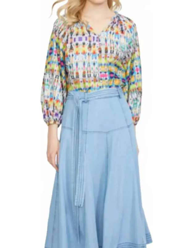 Shibori Blouse