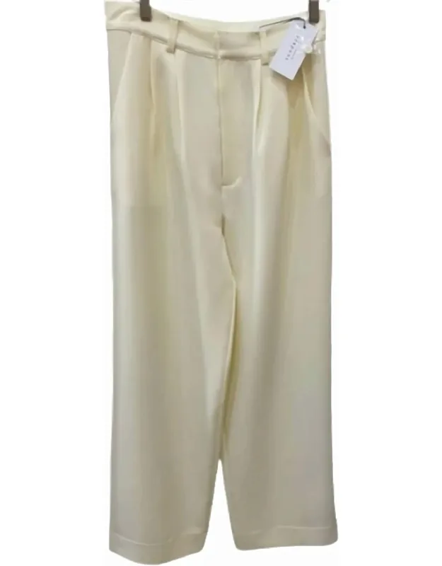 Pleated Pants