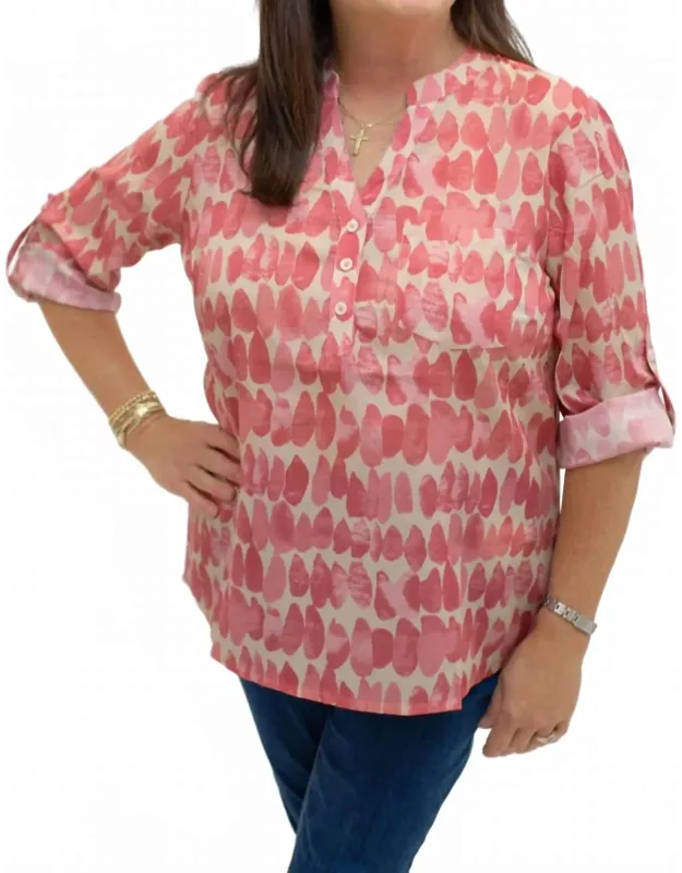 Drops Printed Top