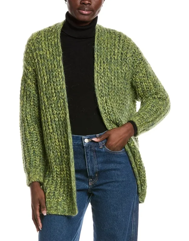 Mohair-blend Cardigan