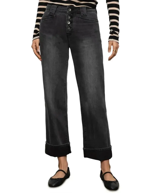 Luna Cuffed Denim Pants