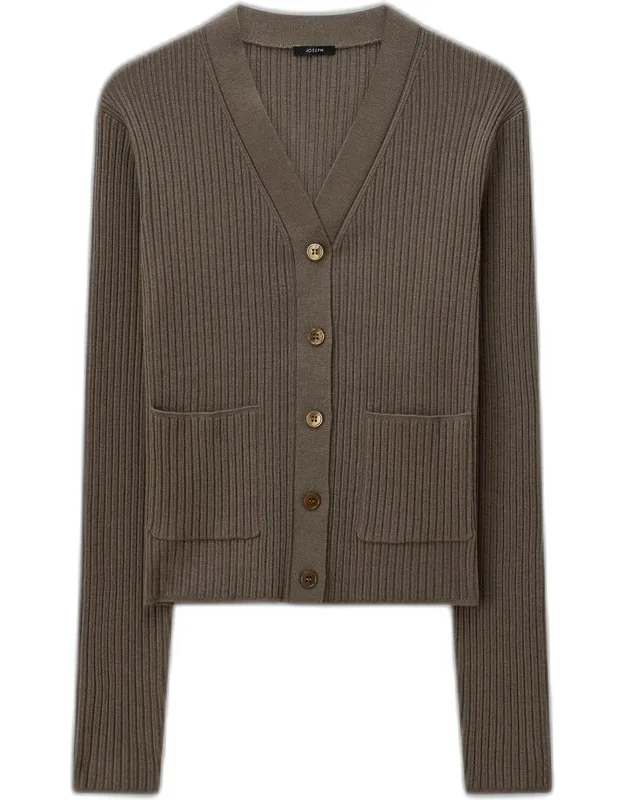 Rib Knit Cardigan