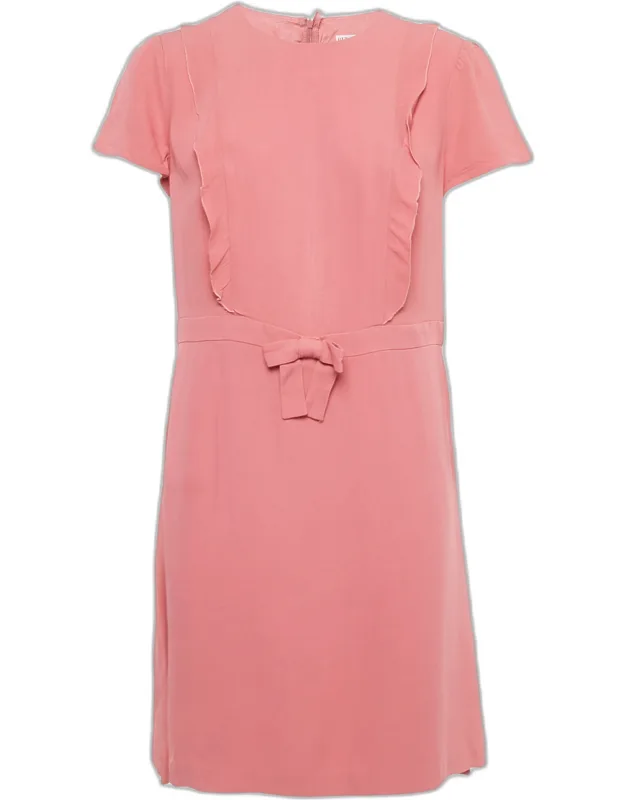 Crepe Mini Dress