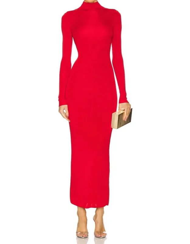 Syndi Maxi Long Sleeve Dress
