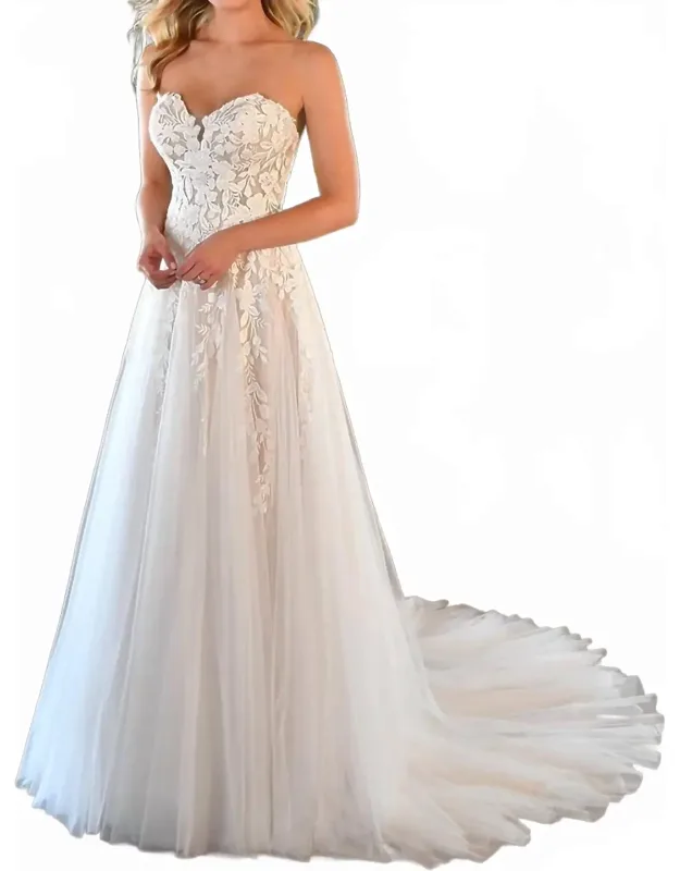 Ballerina Inspired Wedding Dress