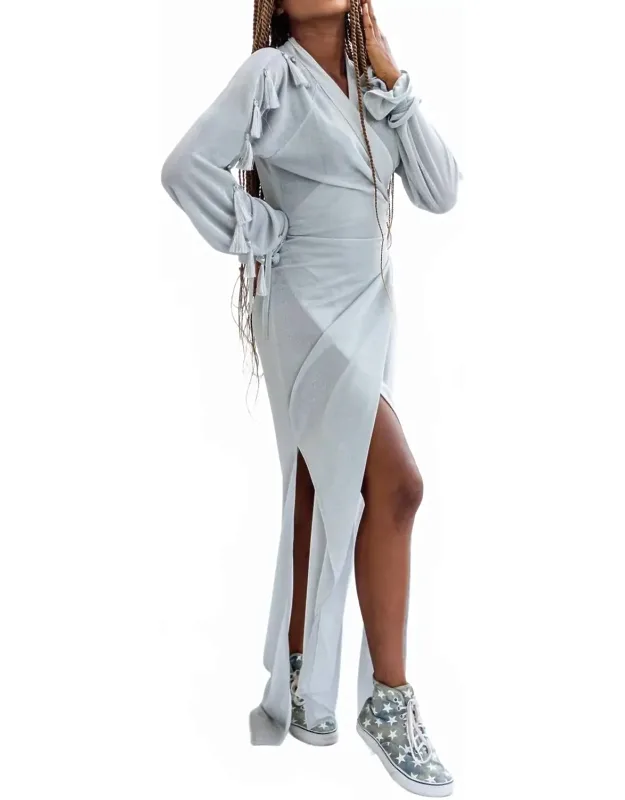 Wrap Duster Dress
