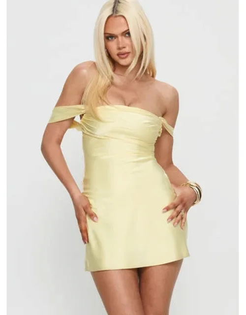Off The Shoulder Mini Dress