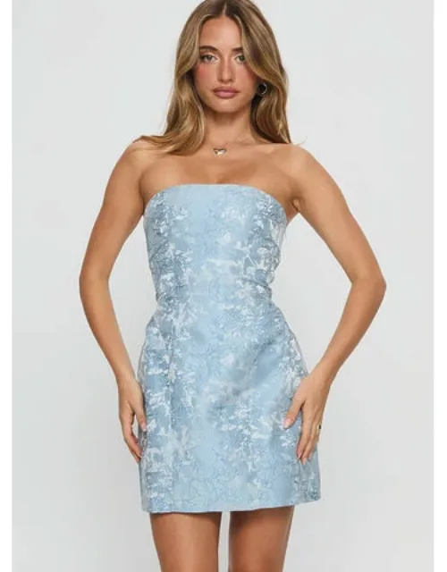 Heaven Sent Strapless Mini Dress