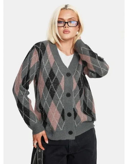 Button Through Knit Cardigan