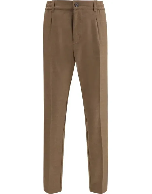 Cruna Pants With Elasticized Waistband And Adjustable Drawstring
