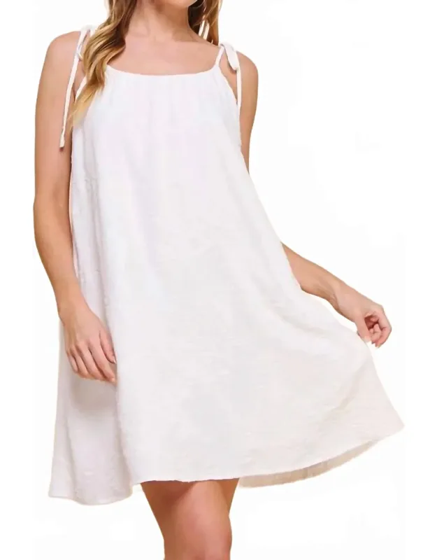 Cami Dress With Cut Out Back
