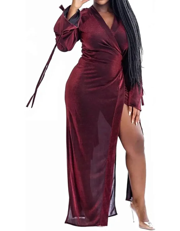 Wrap Duster Dress