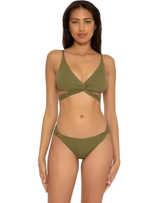 Wrap Bra With Twist Front Swimwear