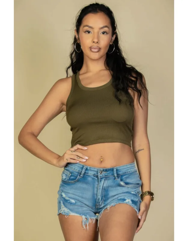 Ribbed Tank Top